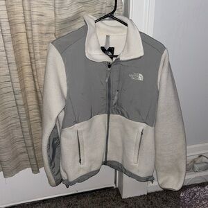 North face fleece lined coat